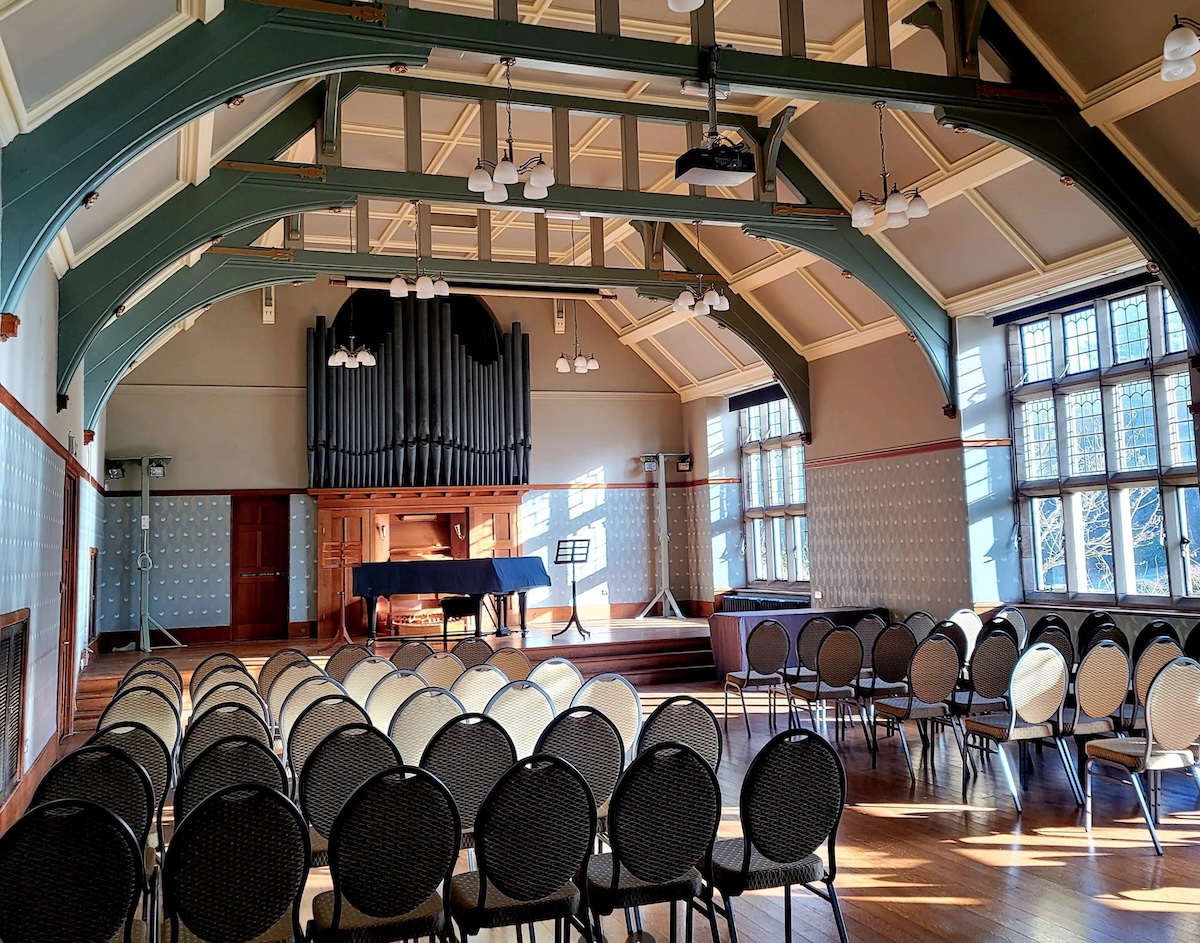 The hall